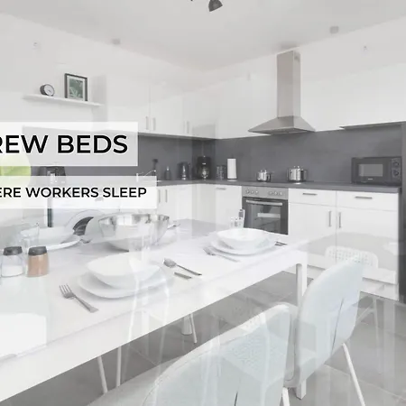 Crew Beds - In Wolfenbuettel, Single Beds, Free Coffee, Wifi & Parking - 24h Check In Wolfenbuettel
